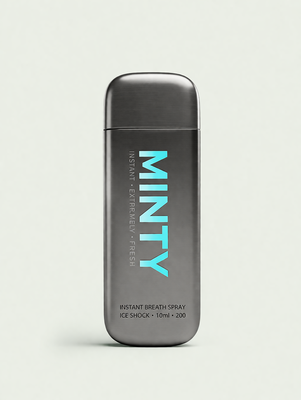 Minty Ice Shock.              Instant Freshness.